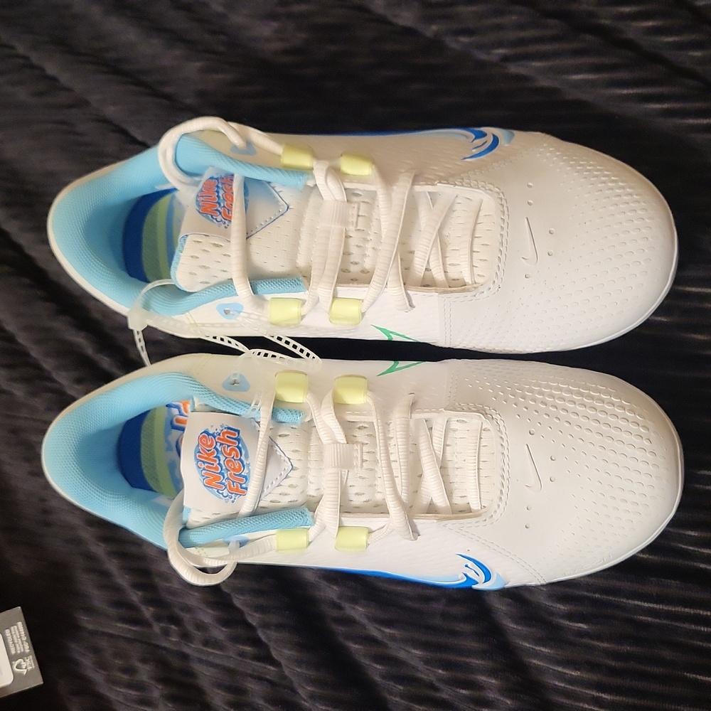 Nike HyperDiamond 4 Pro ‘White Photo Blue’ released 2024 - SKU FQ7729 100